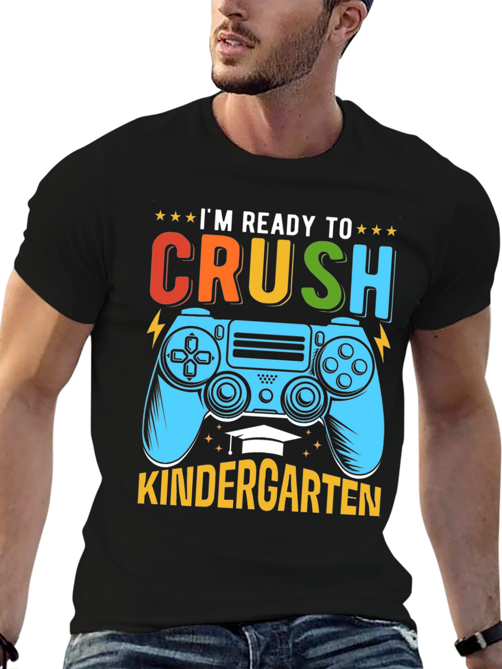 Ready to Crush Kindergarten Gaming T-Shirt