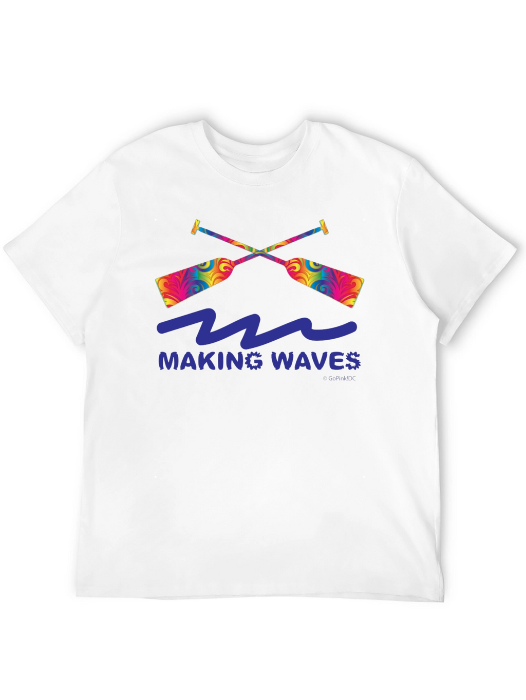 Making Waves Graphic T-Shirt - Paddles and Waves