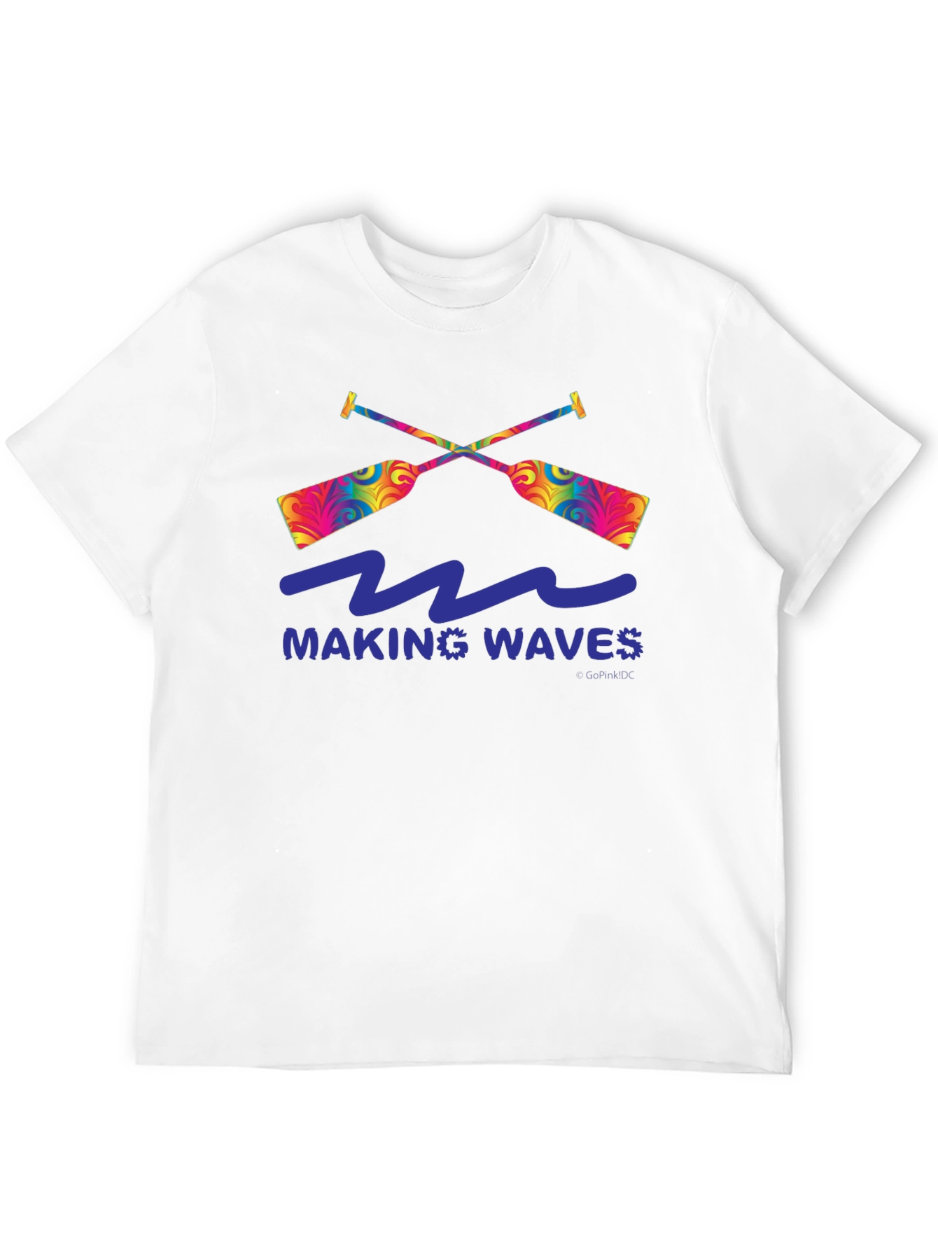 Making Waves Graphic T-Shirt - Paddles and Waves