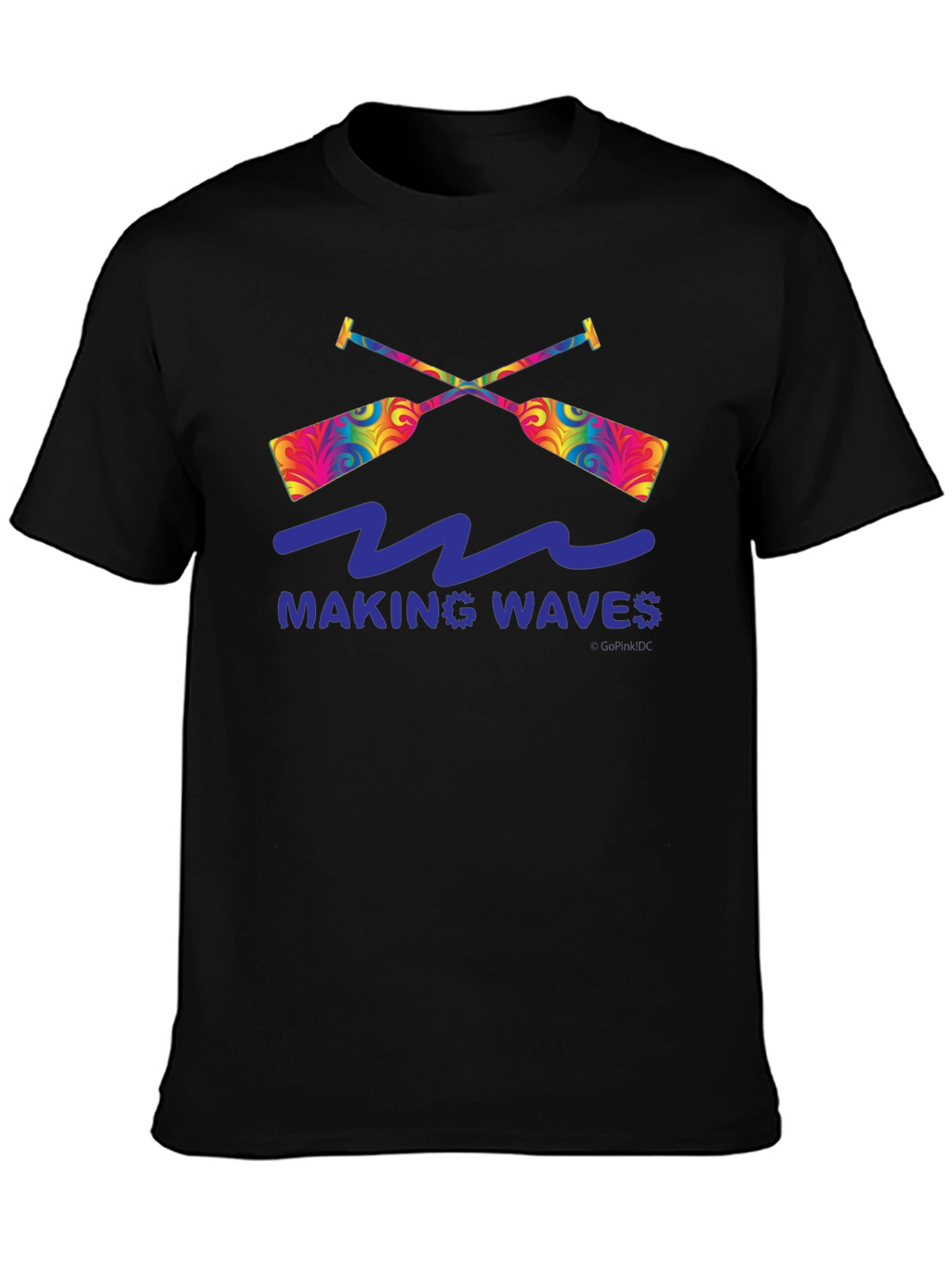 Making Waves Graphic T-Shirt - Paddles and Waves