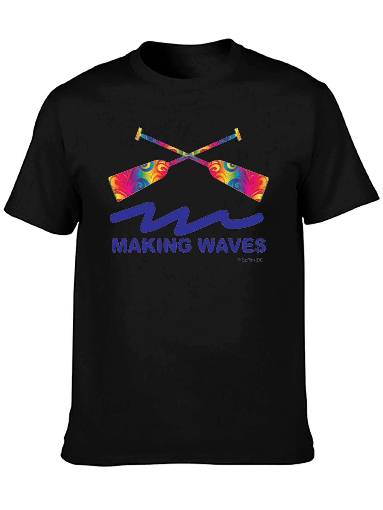 Making Waves Graphic T-Shirt - Paddles and Waves