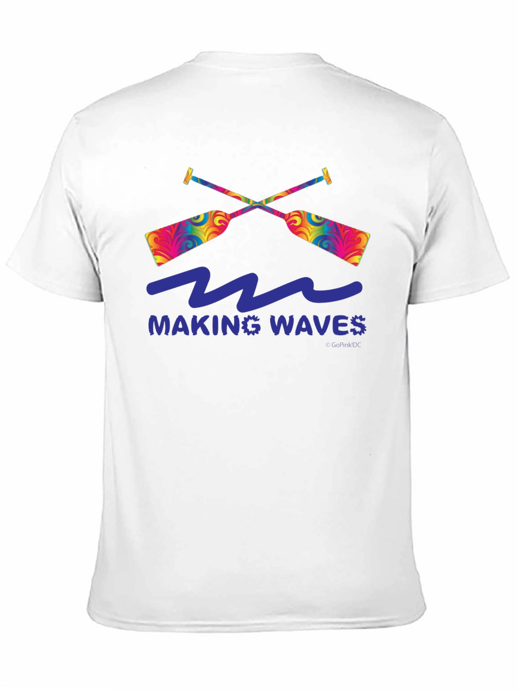 Making Waves Graphic T-Shirt - Paddles and Waves