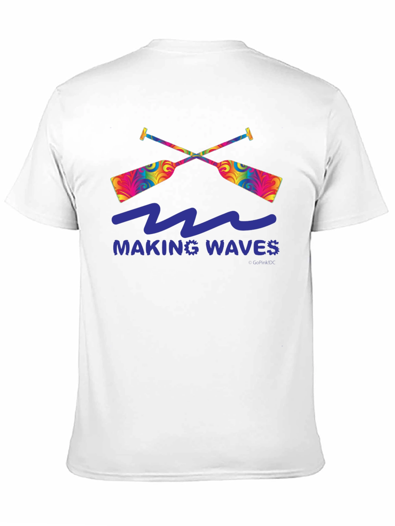 Making Waves Graphic T-Shirt - Paddles and Waves
