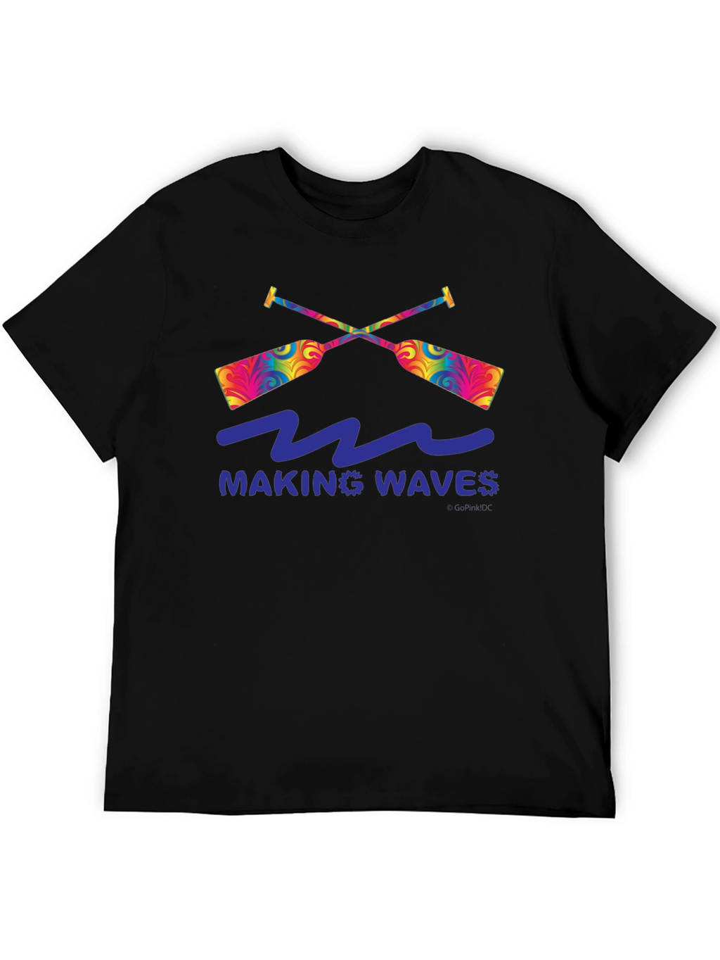 Making Waves Graphic T-Shirt - Paddles and Waves