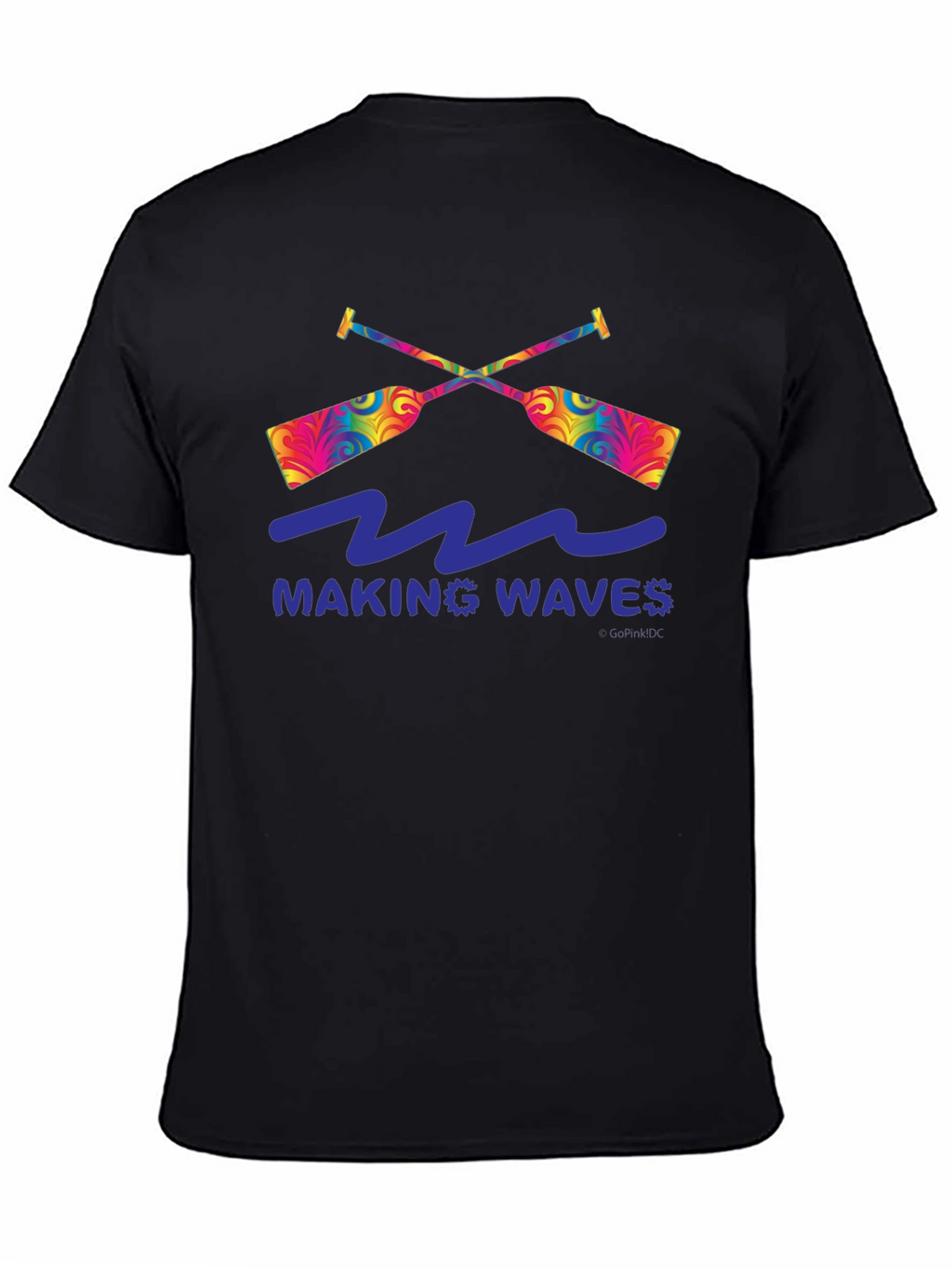 Making Waves Graphic T-Shirt - Paddles and Waves
