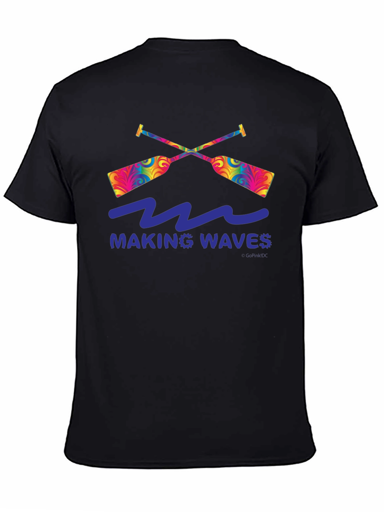 Making Waves Graphic T-Shirt - Paddles and Waves