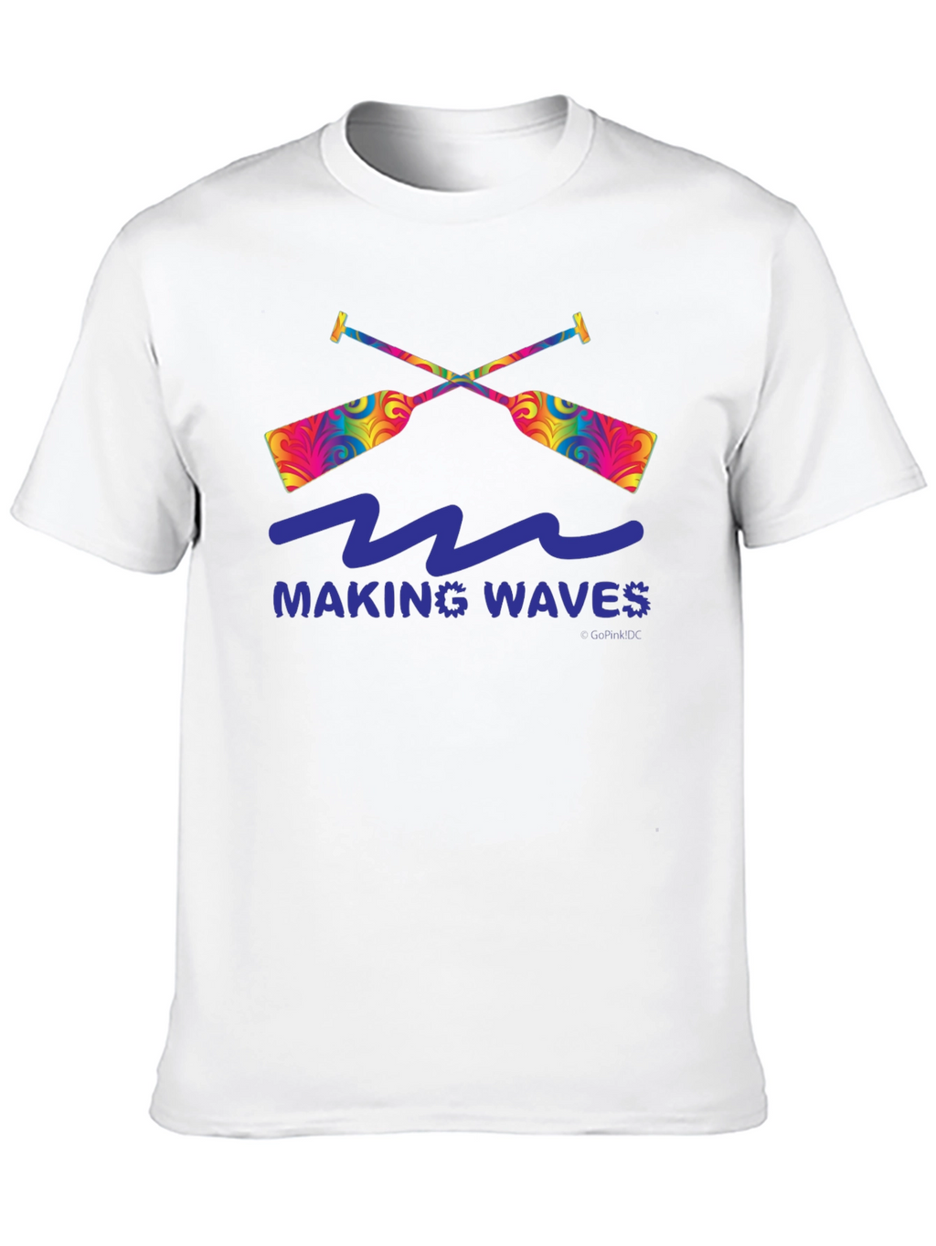 Making Waves Graphic T-Shirt - Paddles and Waves