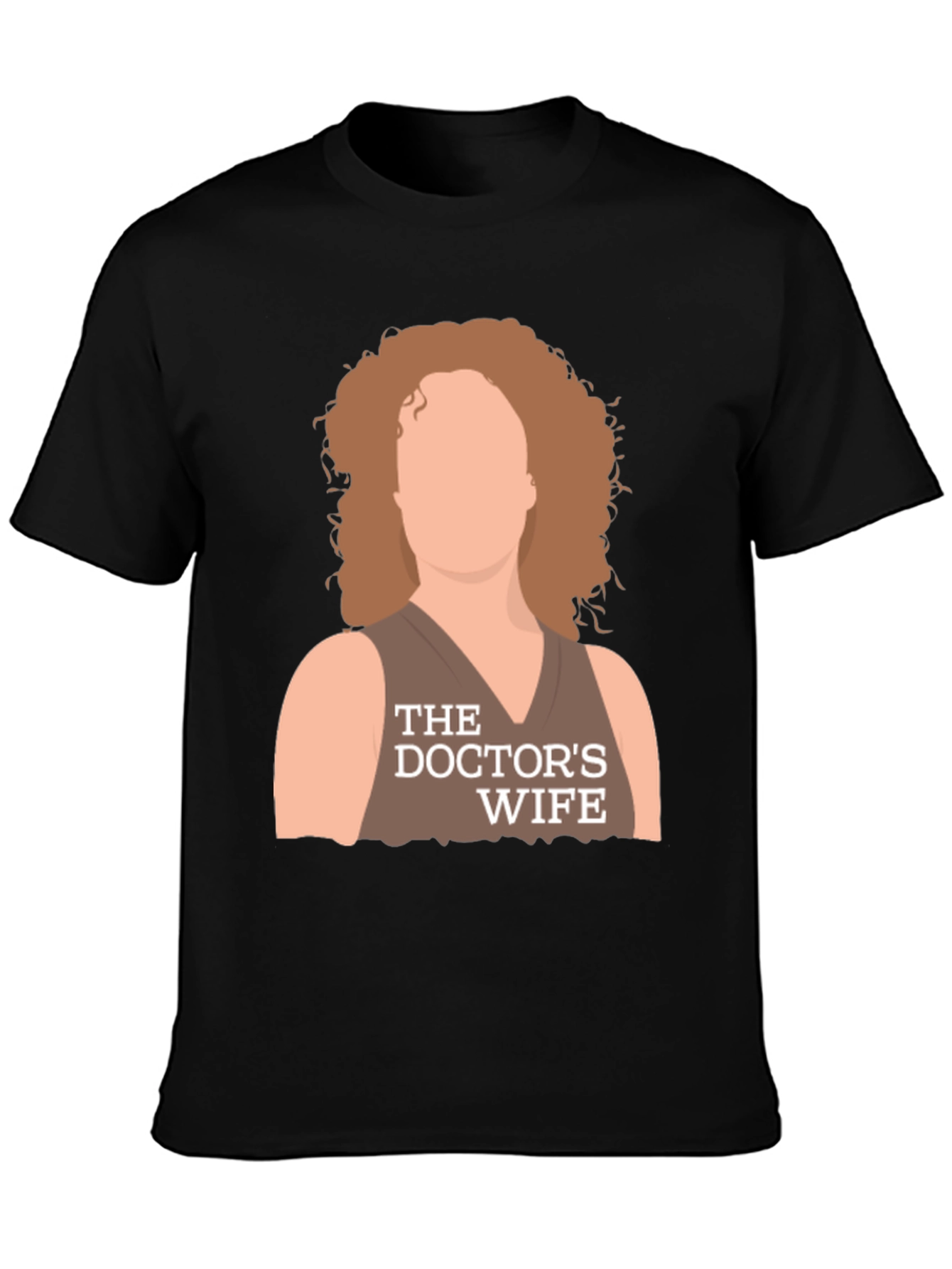 The Doctors Wife Graphic T-Shirt - Black
