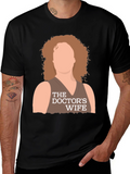 The Doctors Wife Graphic T-Shirt - Black