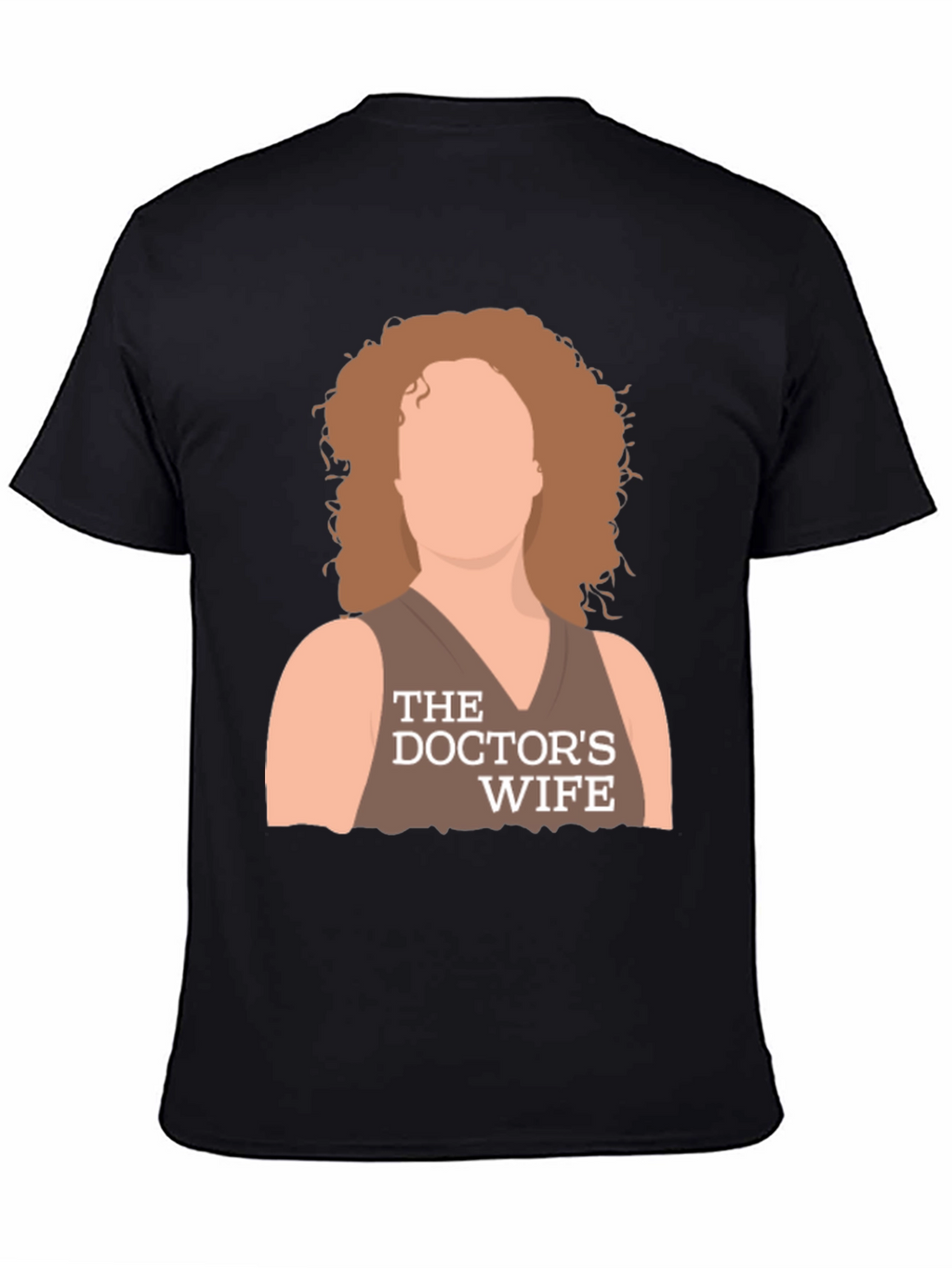 The Doctors Wife Graphic T-Shirt - Black