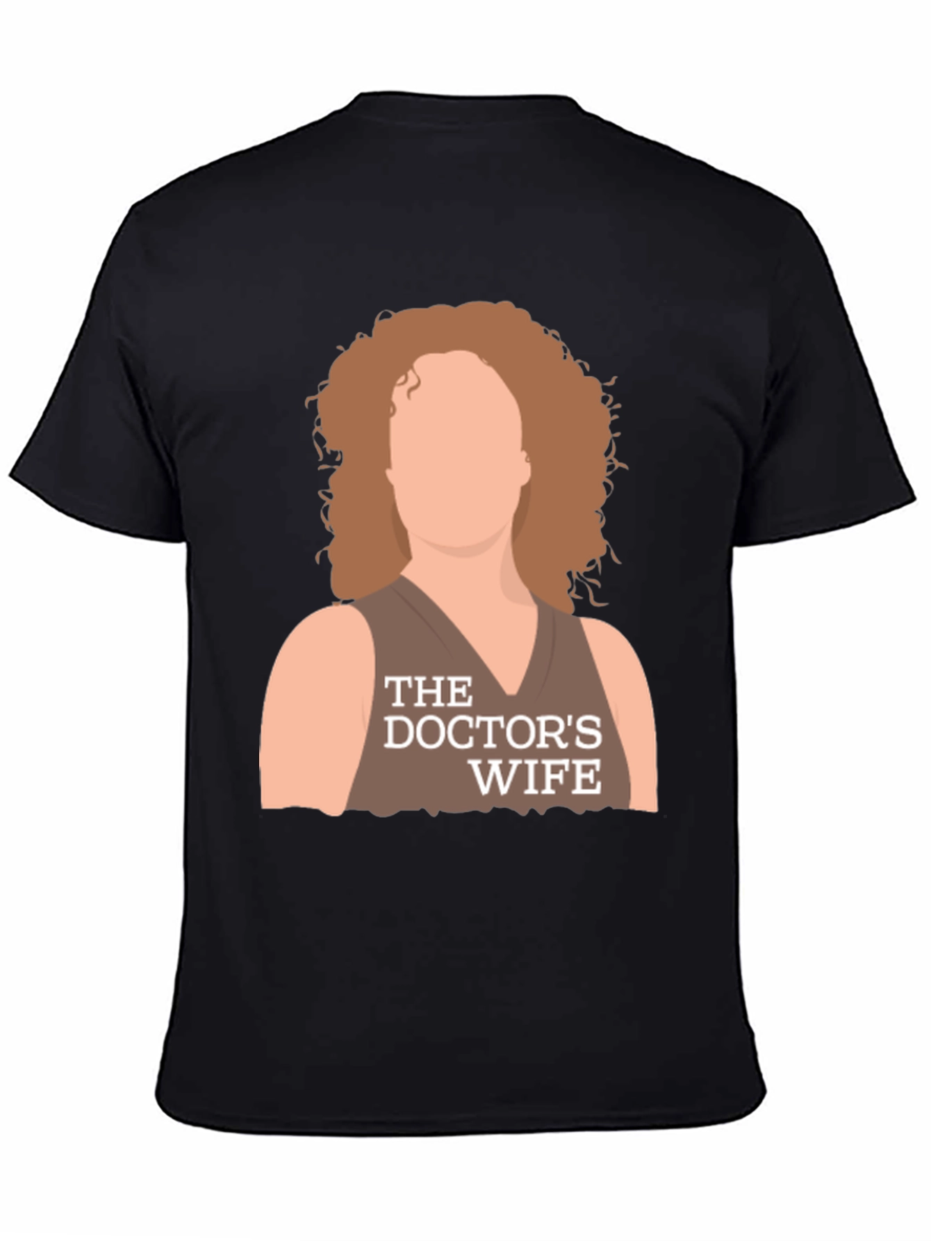 The Doctors Wife Graphic T-Shirt - Black