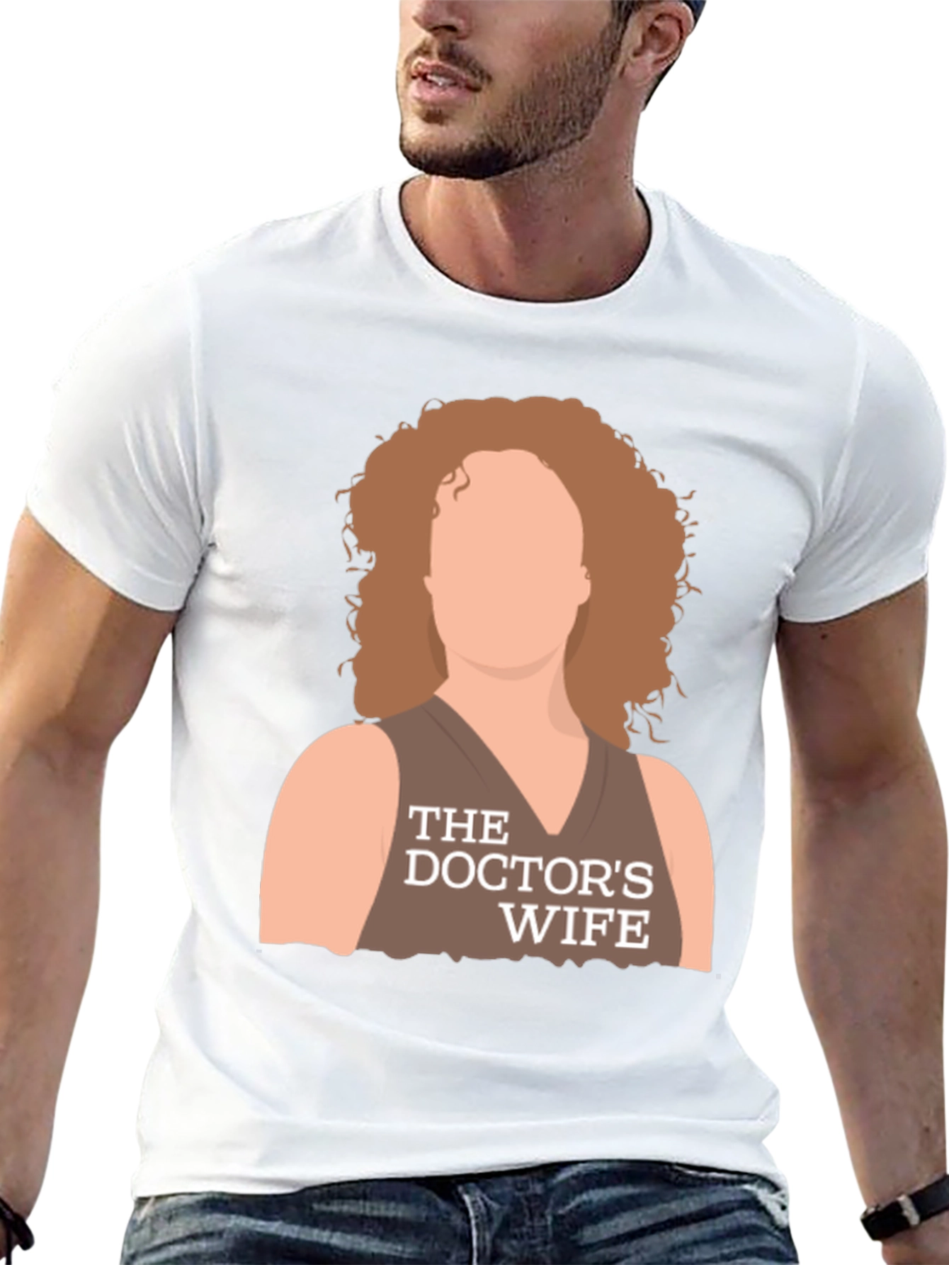 The Doctors Wife Graphic T-Shirt - Black