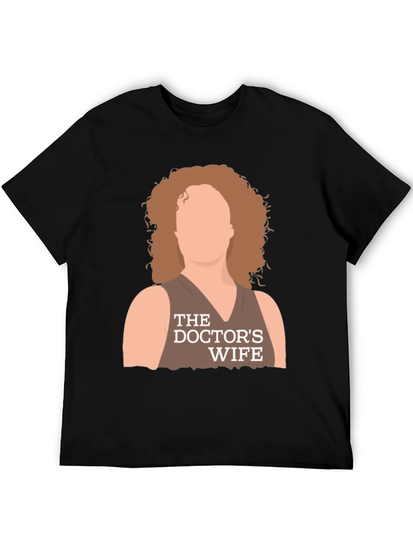 The Doctors Wife Graphic T-Shirt - Black