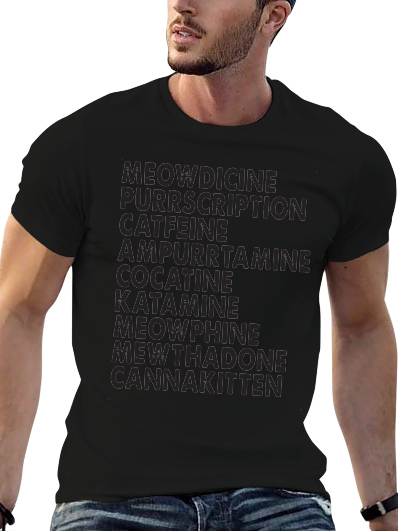 Meowdicine Pun T-Shirt