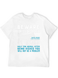Beware I Ride Horses Graphic Tee