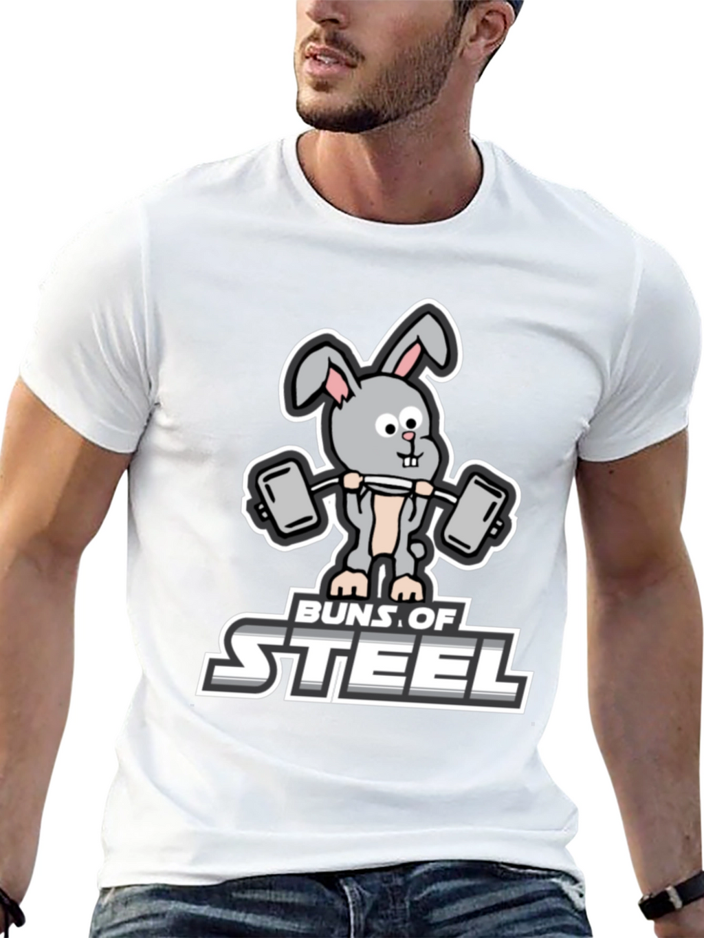 Buns of Steel Bunny Workout T-Shirt