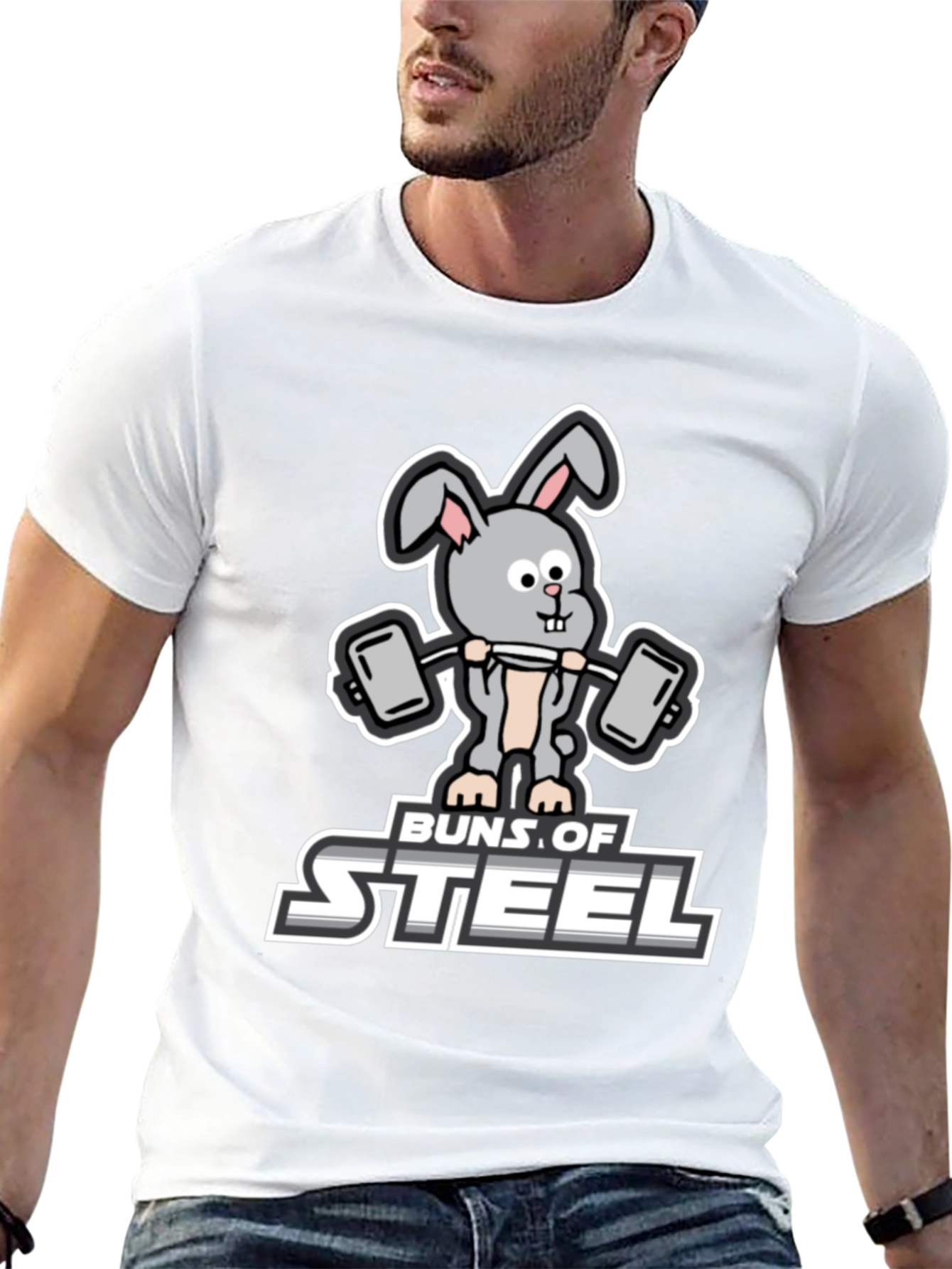 Buns of Steel Bunny Workout T-Shirt