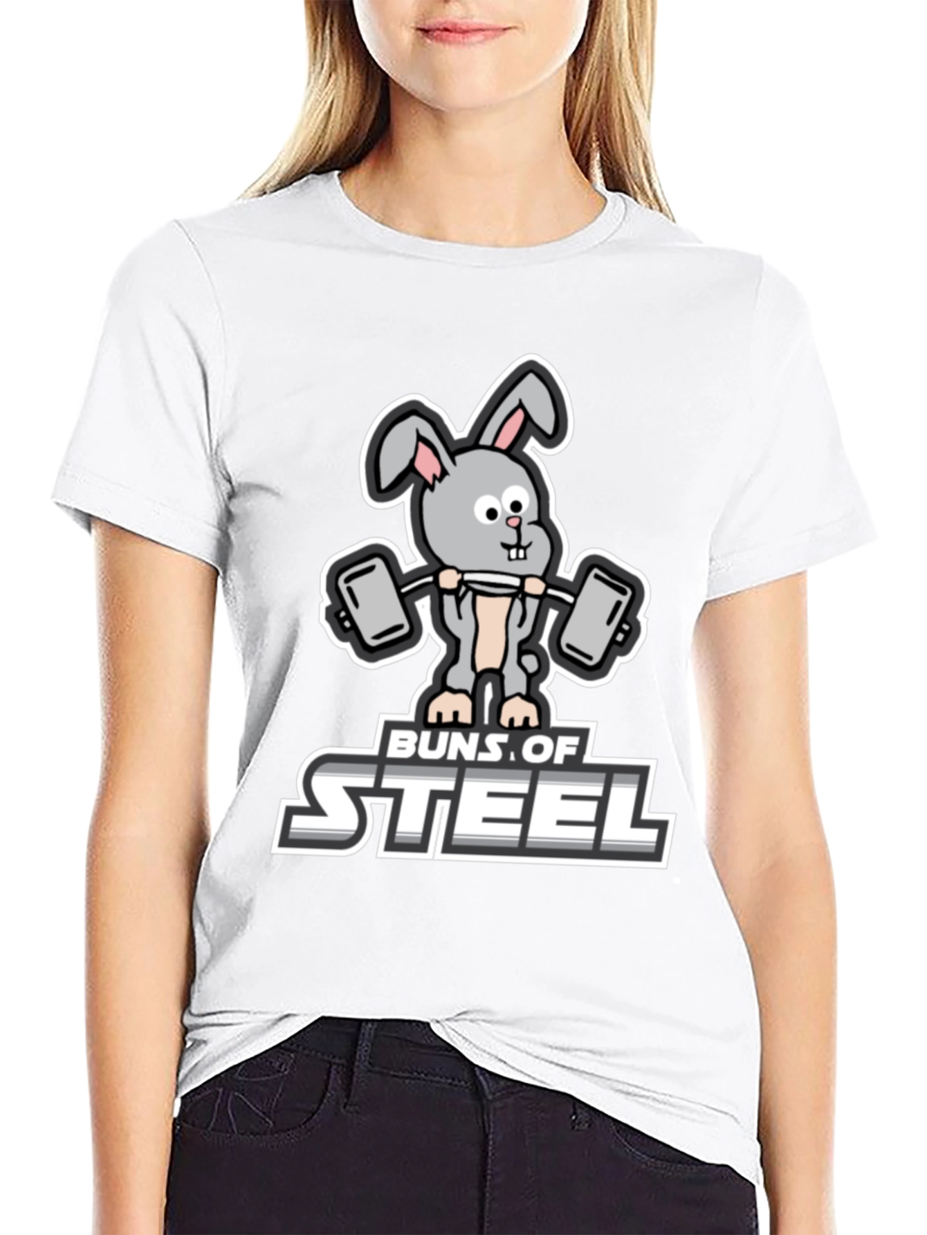 Buns of Steel Bunny Workout T-Shirt