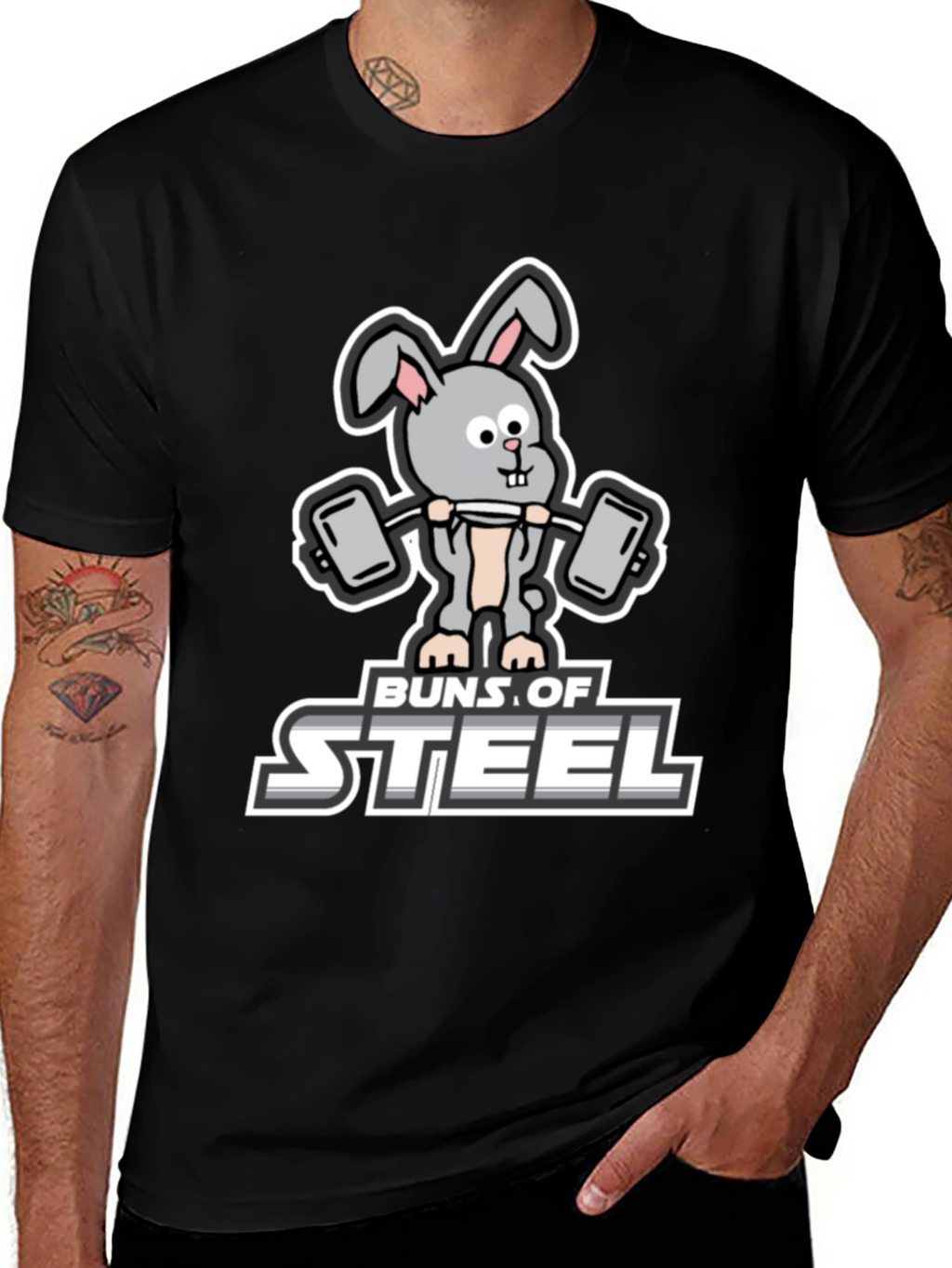 Buns of Steel Bunny Workout T-Shirt