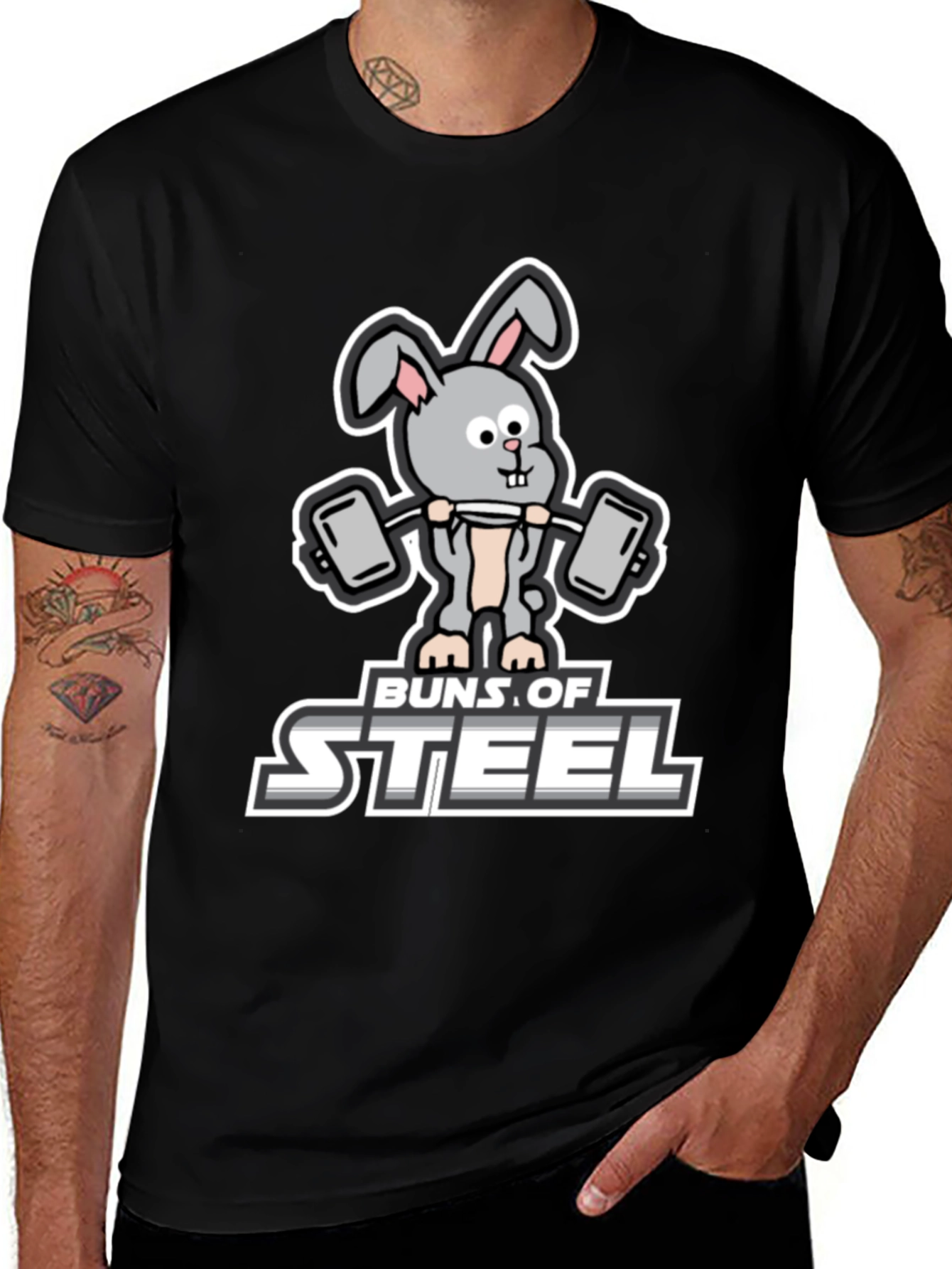 Buns of Steel Bunny Workout T-Shirt