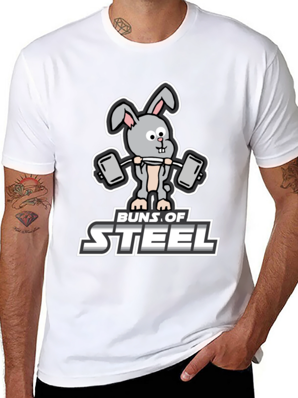 Buns of Steel Bunny Workout T-Shirt