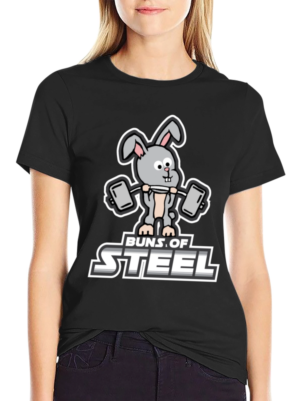 Buns of Steel Bunny Workout T-Shirt