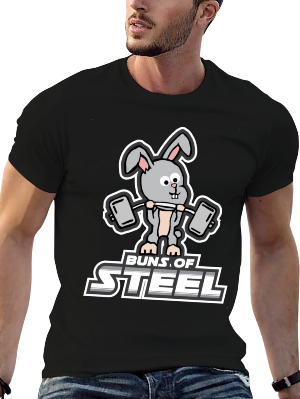 Buns of Steel Bunny Workout T-Shirt