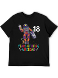 18 Years Awesome Astronaut Graphic Tee