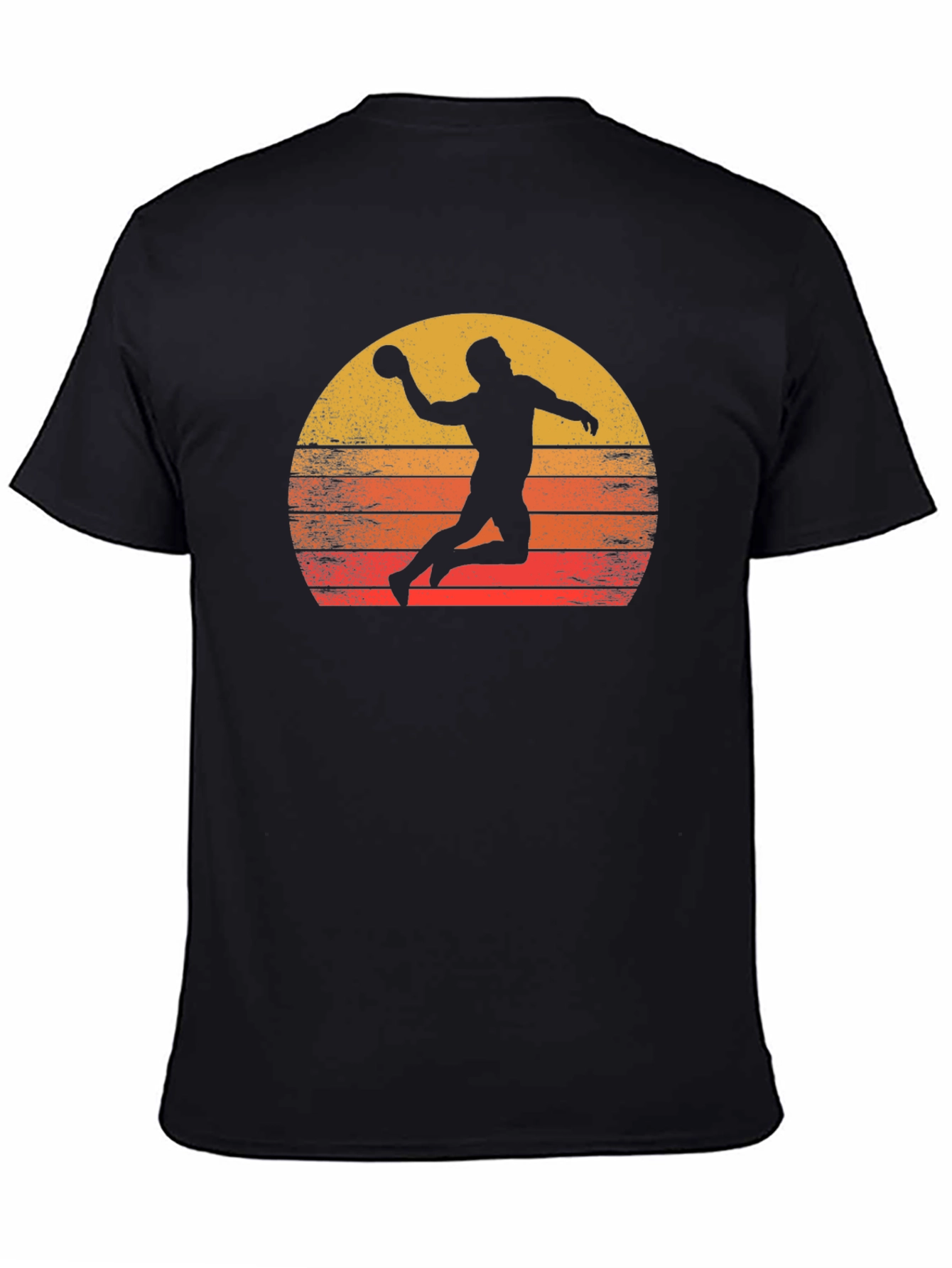 Handball Sunset T-Shirt - Vintage Style