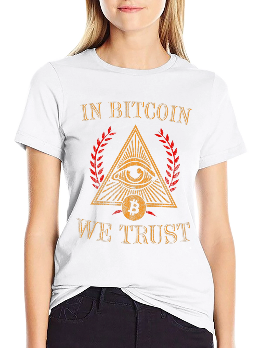 Bitcoin Trust Graphic Tee - Crypto Currency T-Shirt
