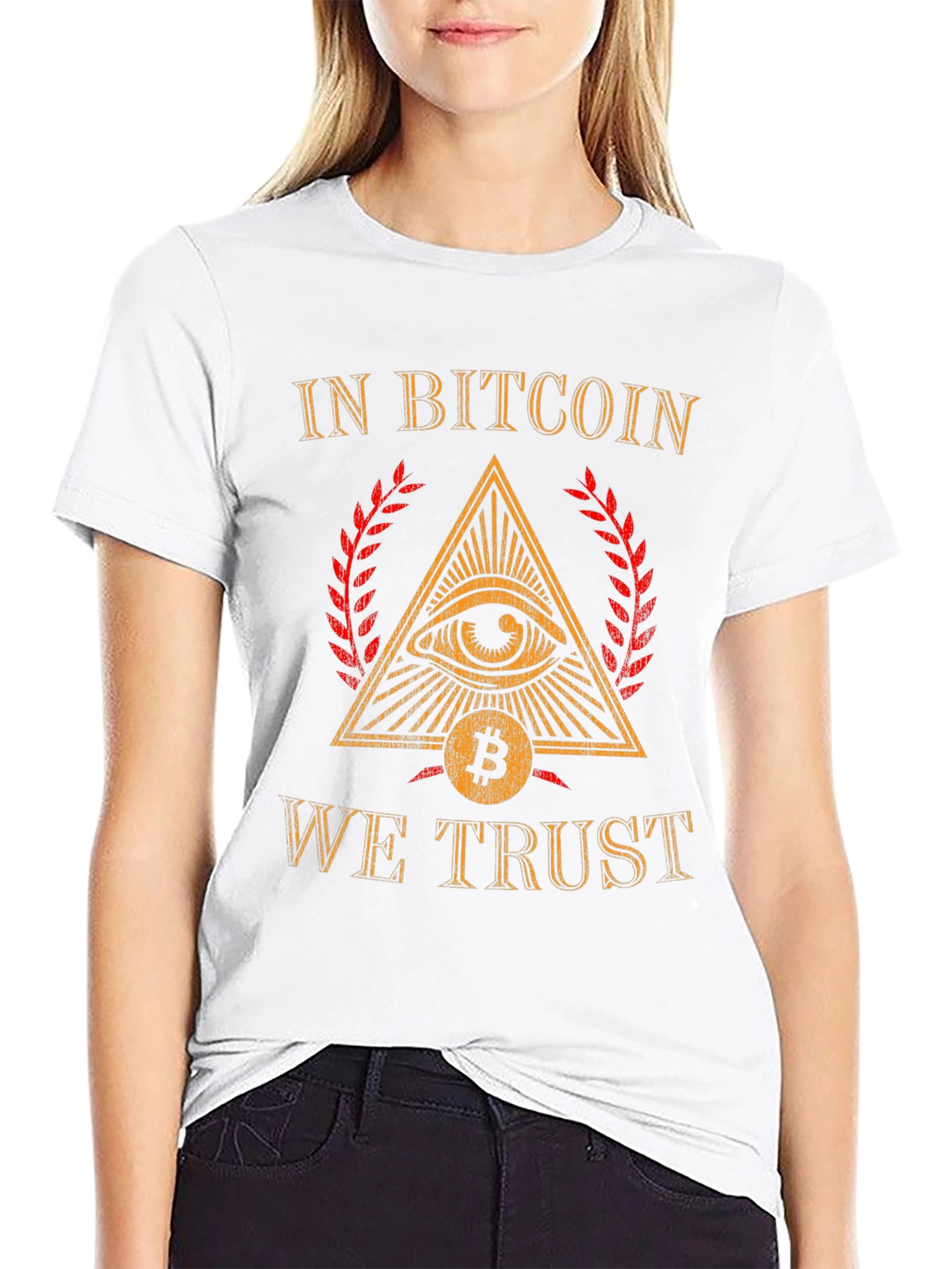 Bitcoin Trust Graphic Tee - Crypto Currency T-Shirt