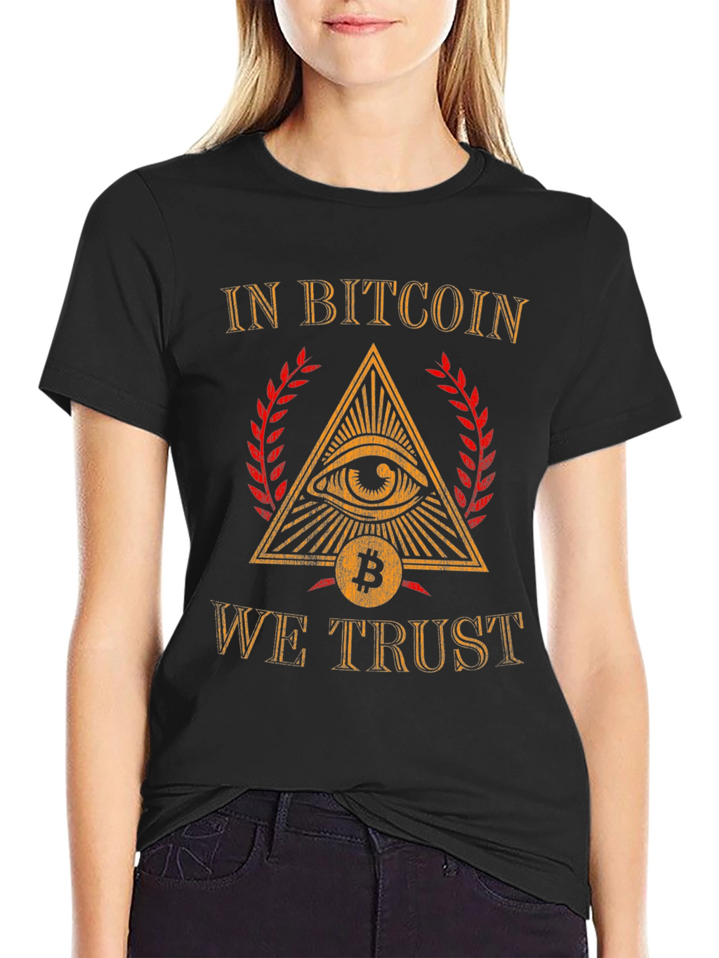 Bitcoin Trust Graphic Tee - Crypto Currency T-Shirt