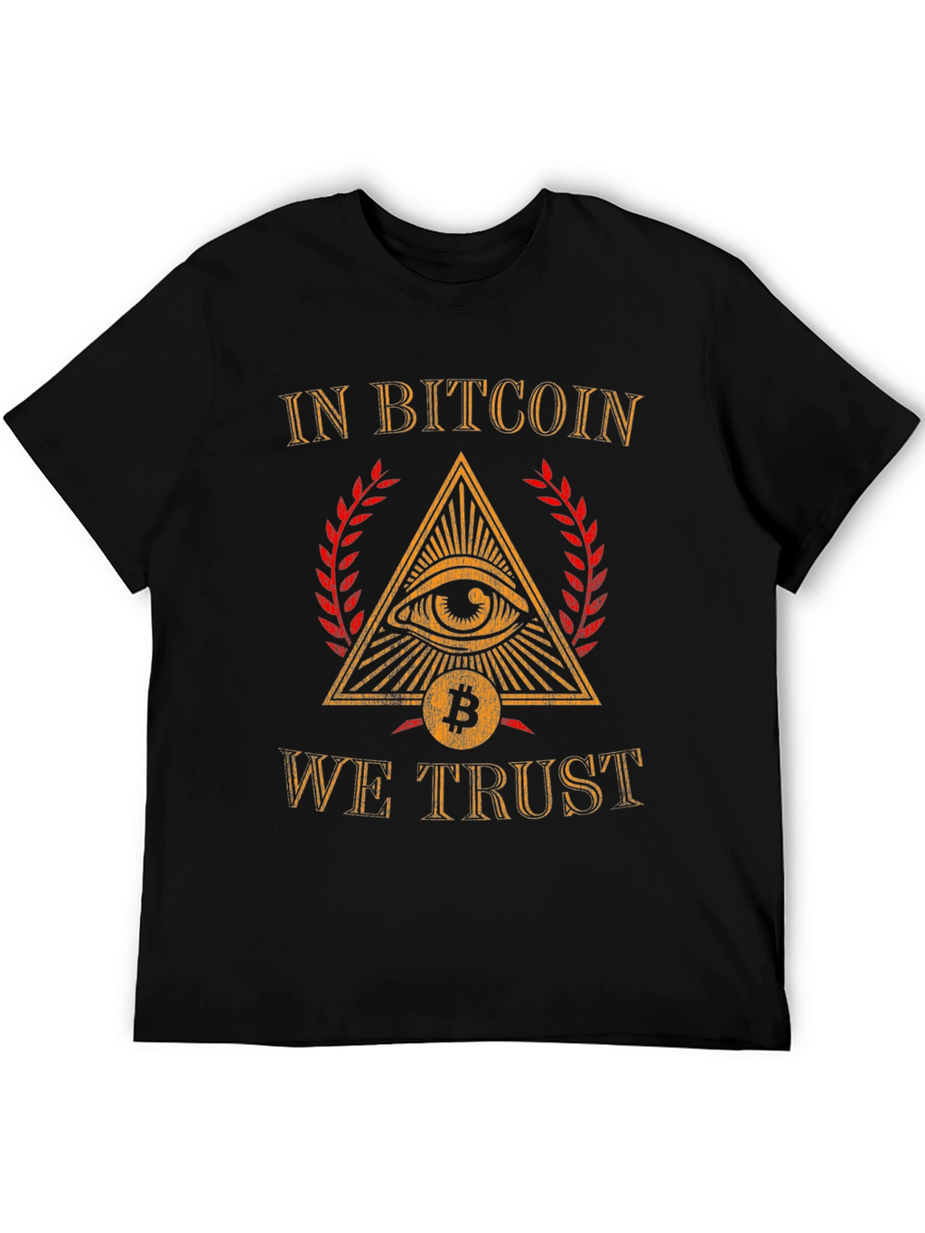 Bitcoin Trust Graphic Tee - Crypto Currency T-Shirt