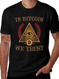 Bitcoin Trust Graphic Tee - Crypto Currency T-Shirt