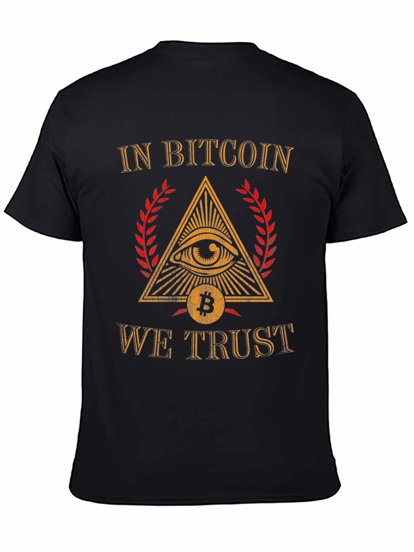 Bitcoin Trust Graphic Tee - Crypto Currency T-Shirt