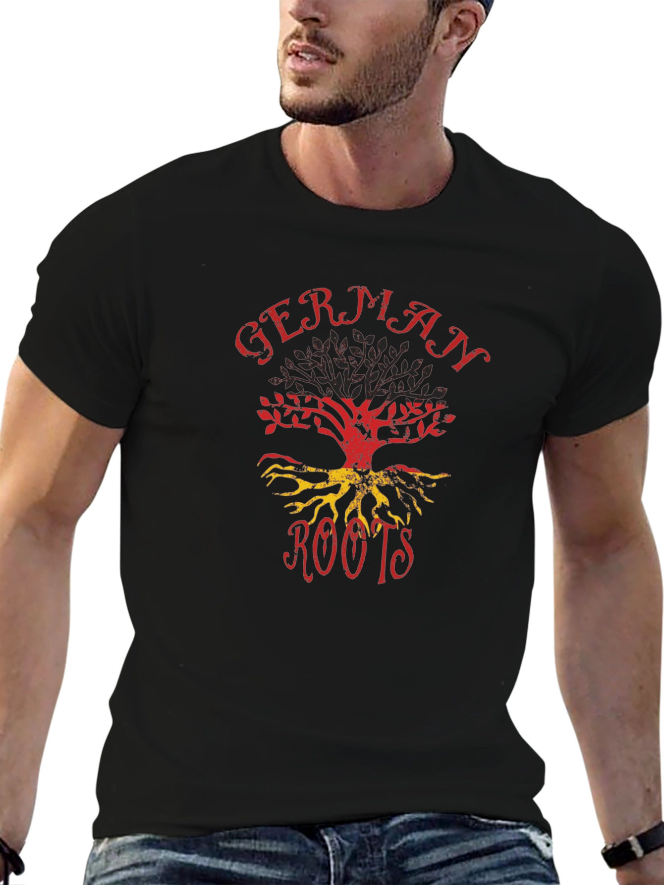 German Roots Tree Graphic Tee