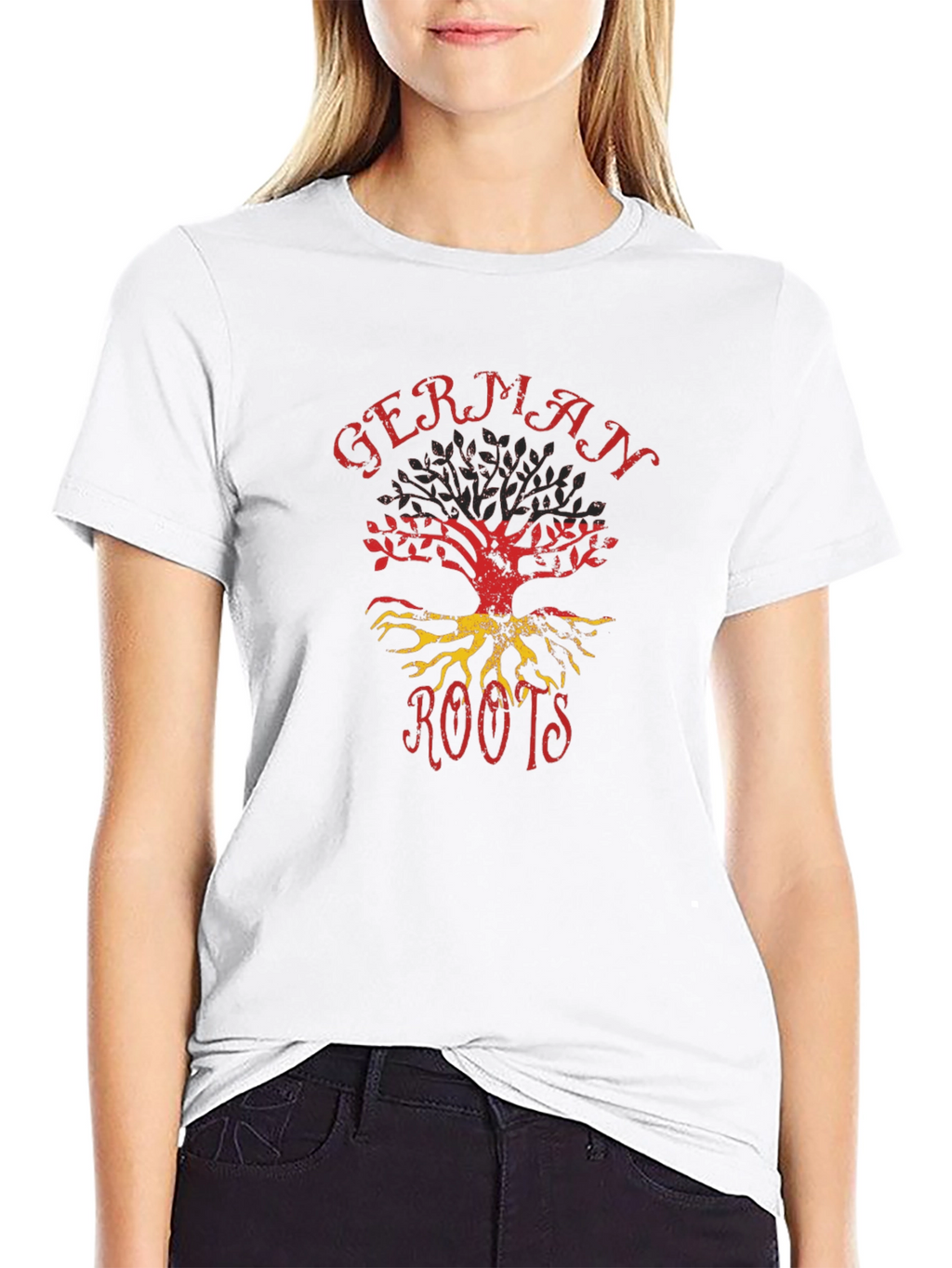 German Roots Tree Graphic Tee