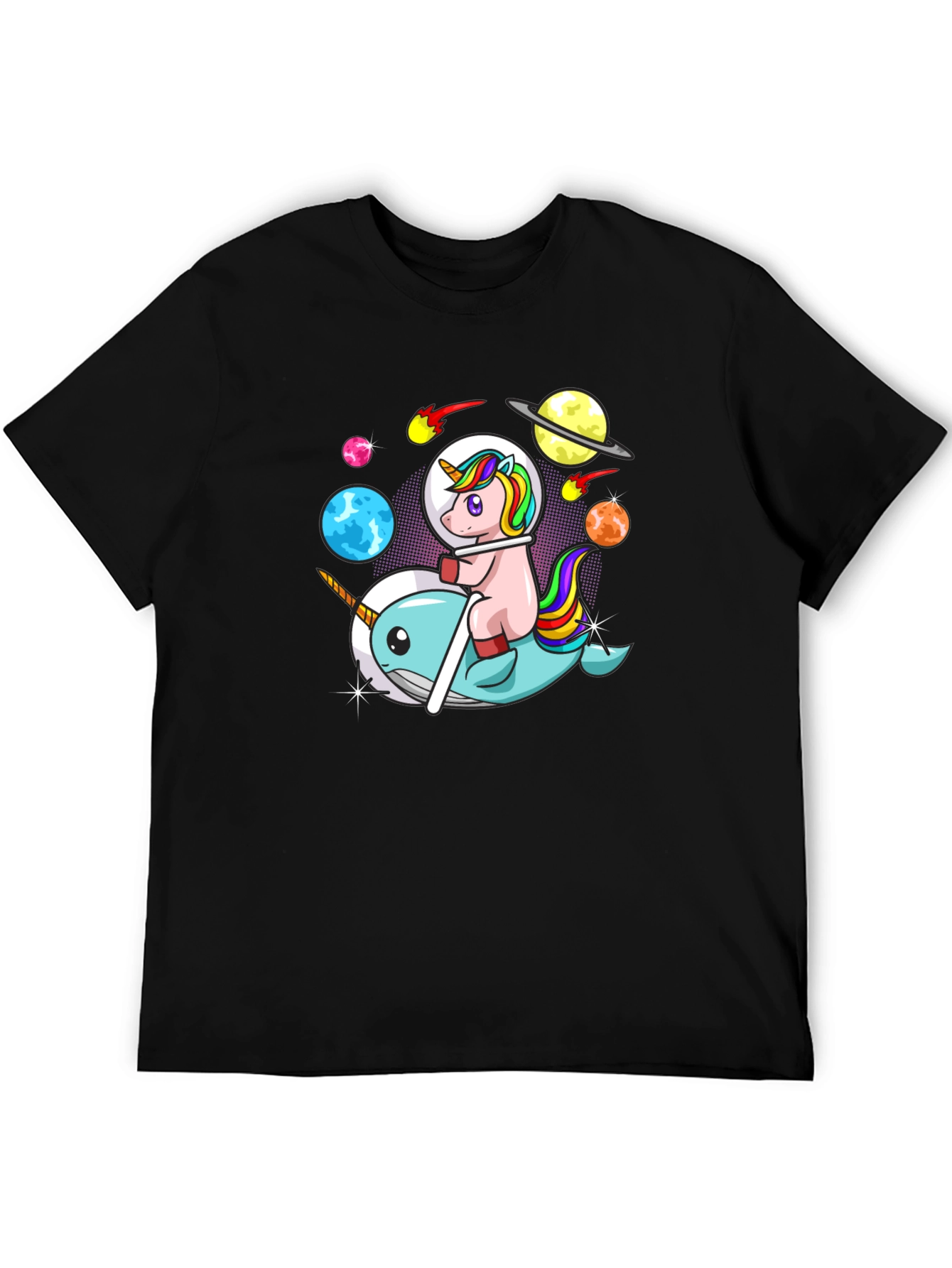 Unicorn Narwhal T-Shirt - Space Adventure