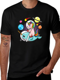 Unicorn Narwhal T-Shirt - Space Adventure