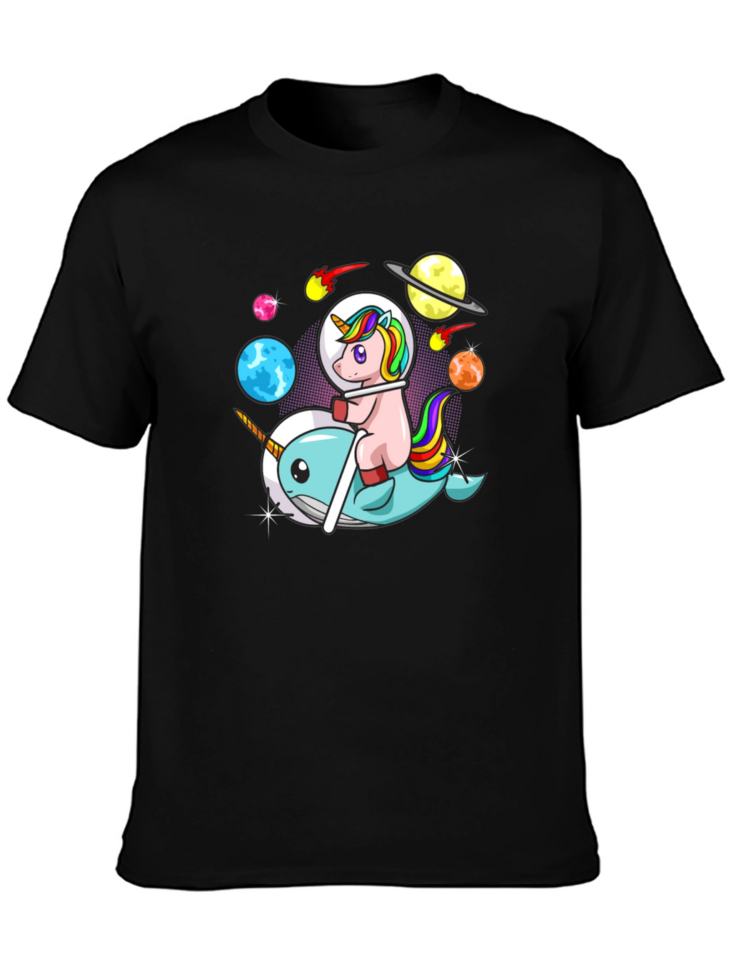 Unicorn Narwhal T-Shirt - Space Adventure