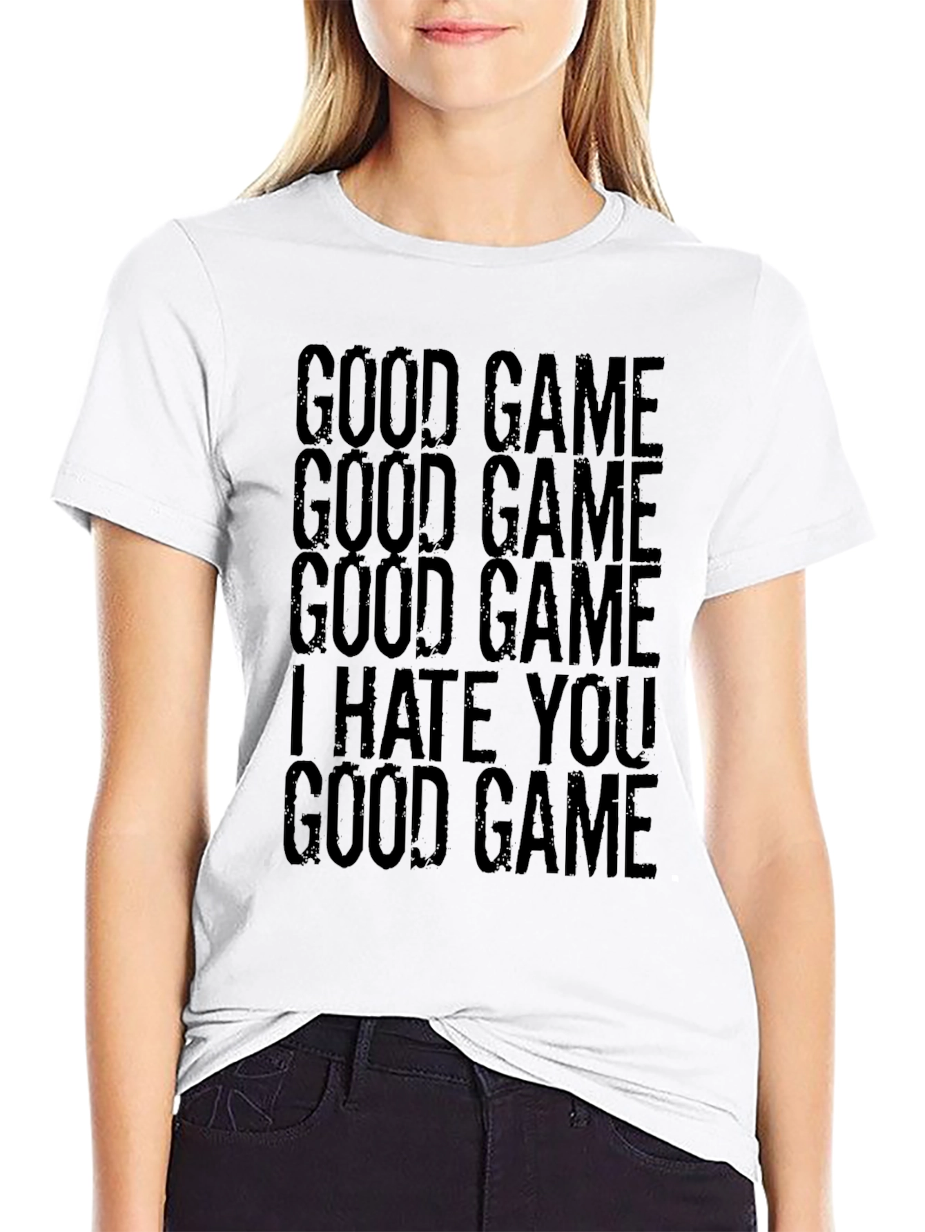 Good Game I Hate You Graphic T-Shirt - Gamer Tee