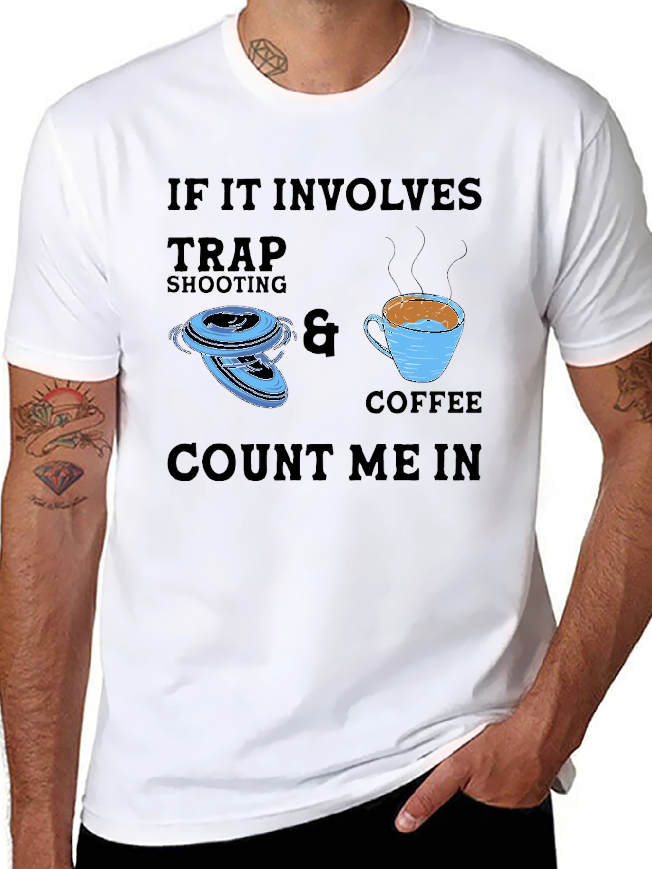 Trap Shooting & Coffee T-Shirt