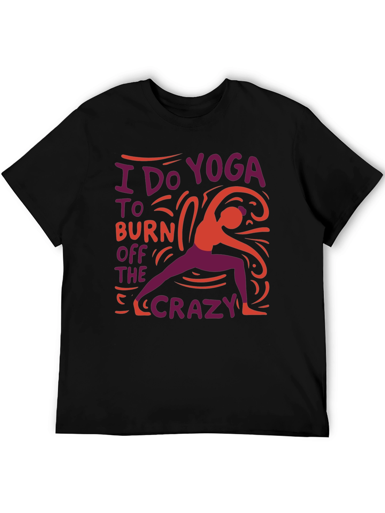 Yoga Crazy Burnout Tee
