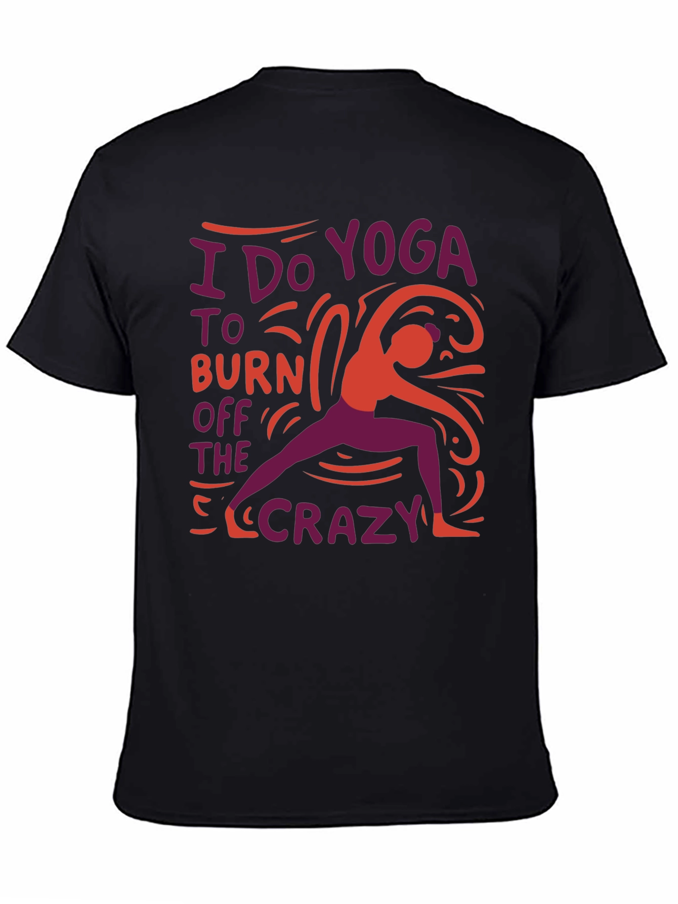 Yoga Crazy Burnout Tee
