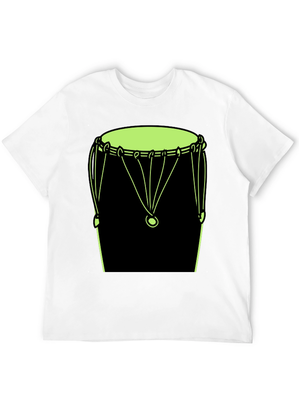 Drum Graphic Tee - Mens Black T-Shirt