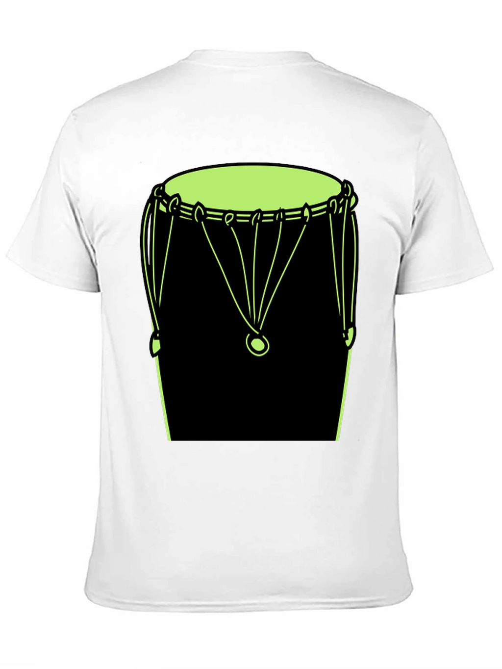 Drum Graphic Tee - Mens Black T-Shirt