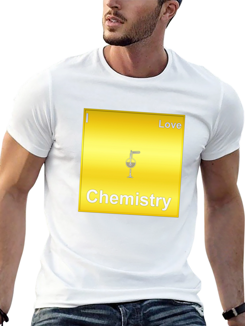 Chemistry Love T-Shirt - Black Cotton