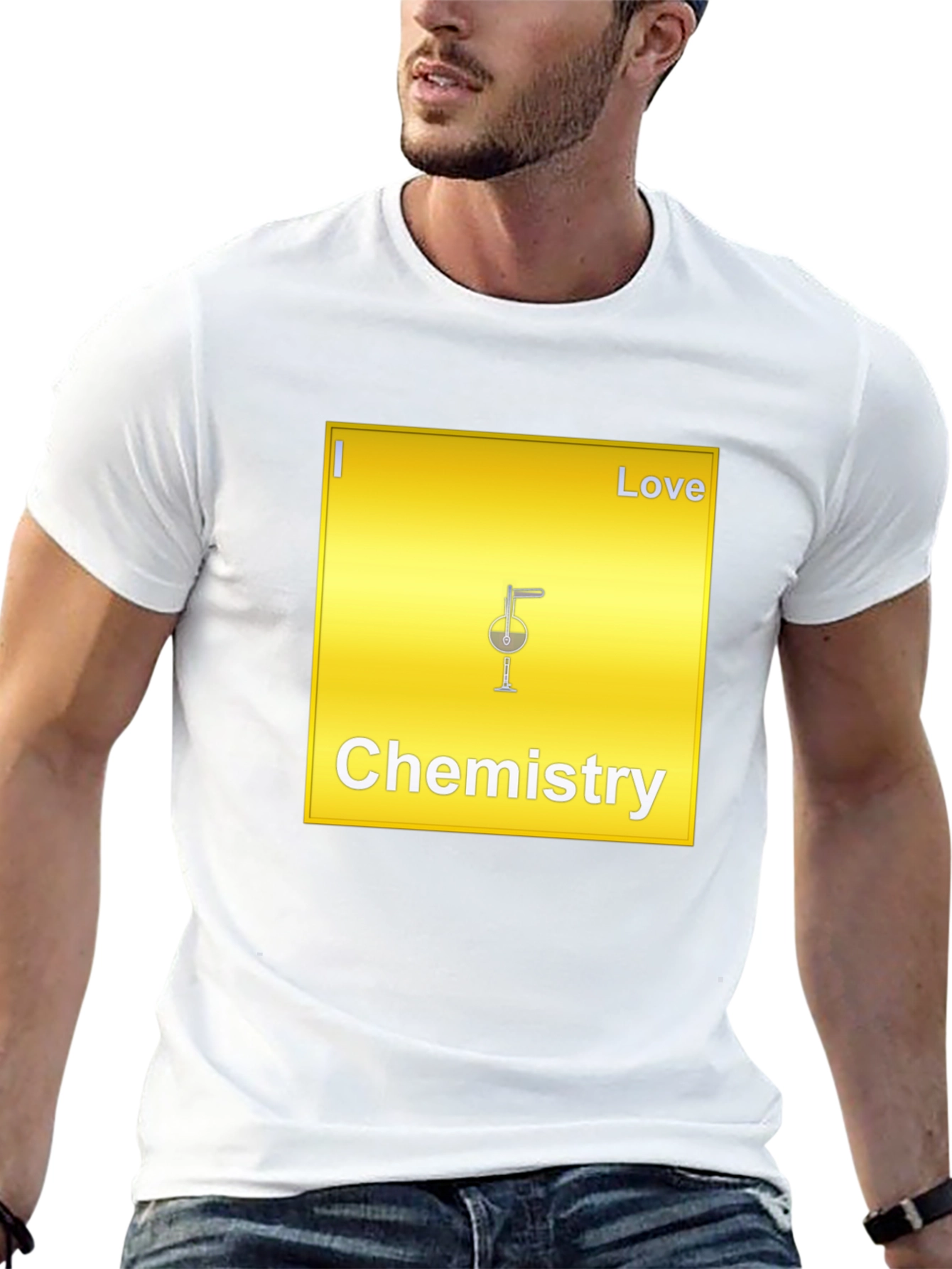 Chemistry Love T-Shirt - Black Cotton