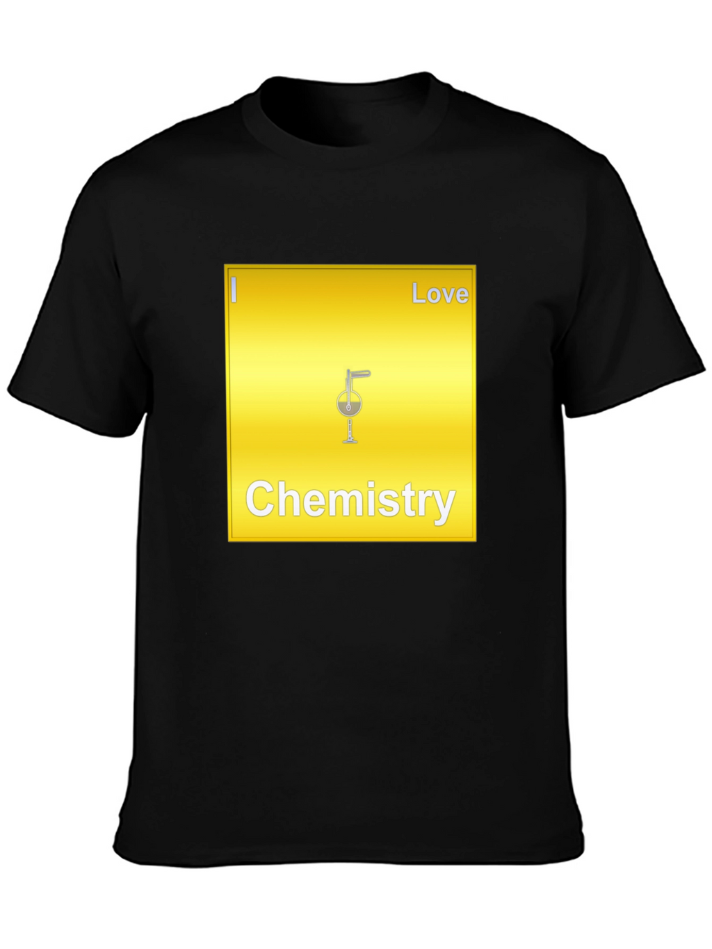 Chemistry Love T-Shirt - Black Cotton
