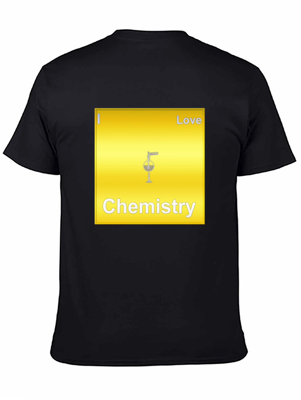 Chemistry Love T-Shirt - Black Cotton